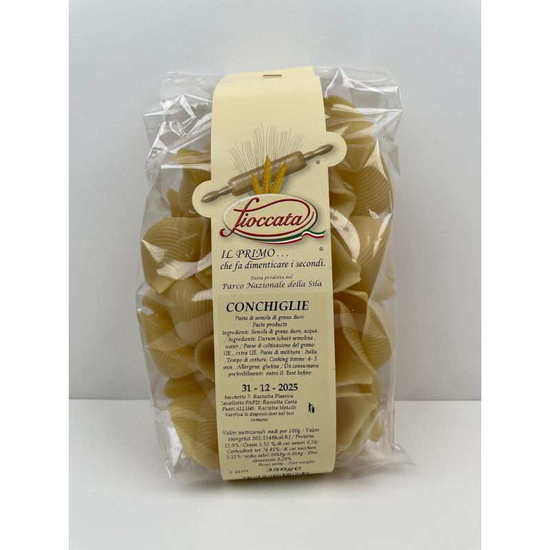 Conchiglie z pralesa Sila - Italské těstoviny