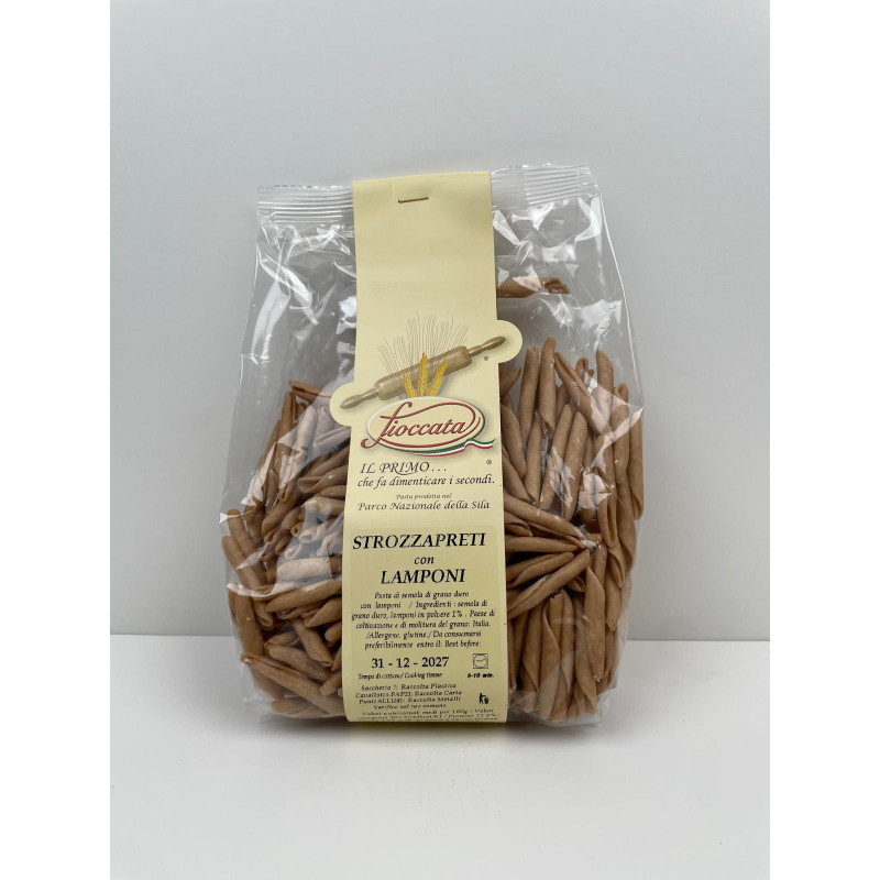 Strozzapreti con Lamponi z pralesa Sila - Italské těstoviny